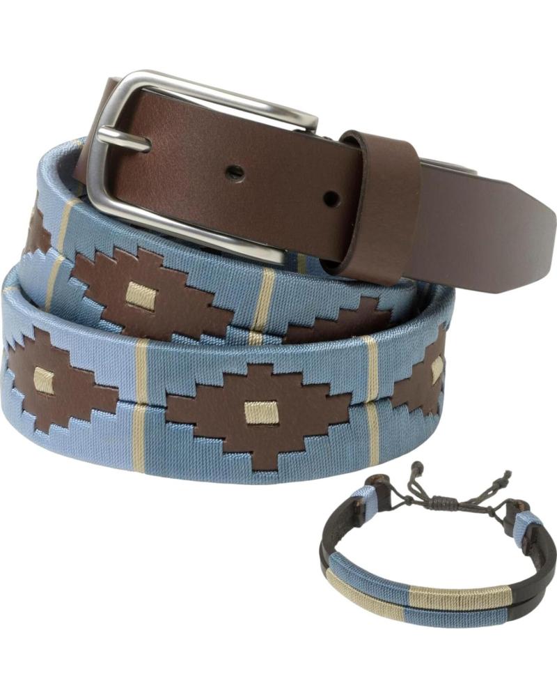 PELPE GÜRTEL POLO BBB GS1 BLAU AZUL