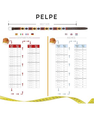 PELPE POLO A IRIS GÜRTEL MEHRFARBIG VARIOS COLORES