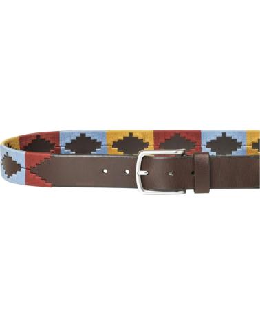 PELPE GS1 GÜRTEL ROT MIT HANDGEFERTIGTEM DETAIL ROJO