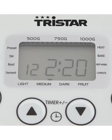 TRISTAR PANIFICADORA AUTOMÁTICA BLANCO