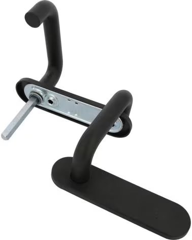 AMIG TÜRGRIFF-SET MIT SCHILD MINIMALISTISCHES DESIGN MULTICOLOR
