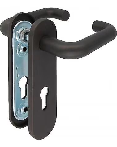 AMIG CONJUNTO DE PUXADORES DE PORTA COM ESPELHO MULTICOLOR