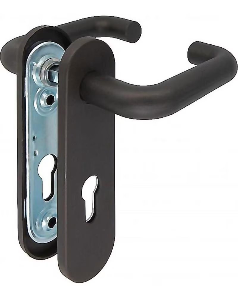 AMIG CONJUNTO DE PUXADORES DE PORTA COM ESPELHO MULTICOLOR