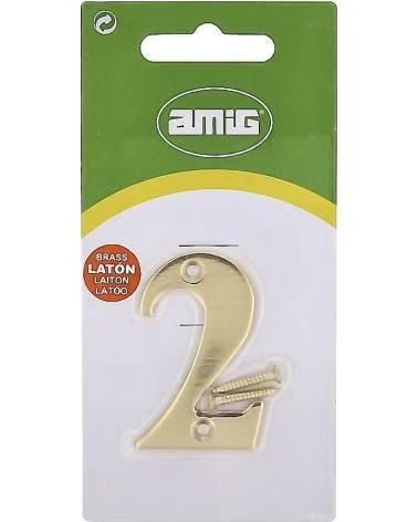 AMIG NÚMERO DE PUERTA PARA SEÑALIZACIÓN MULTICOLOR