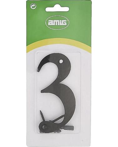 AMIG NÚMERO 3 PARA PUERTA DECORATIVO MULTICOLOR