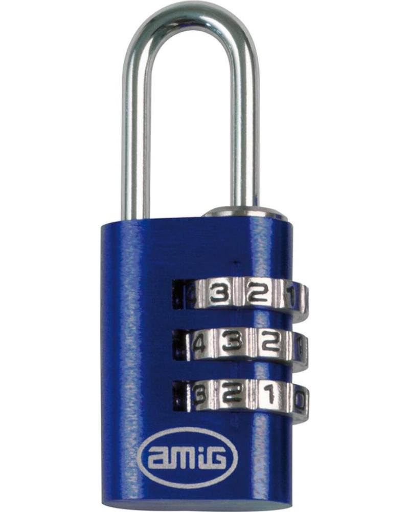 AMIG CANDADO DE SEGURIDAD CON COMBINACIÓN MULTICOLOR
