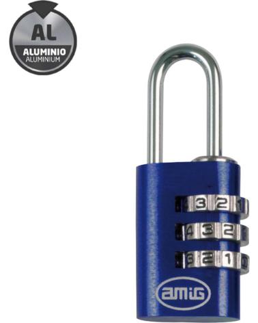 AMIG CANDADO DE SEGURIDAD CON COMBINACIÓN MULTICOLOR