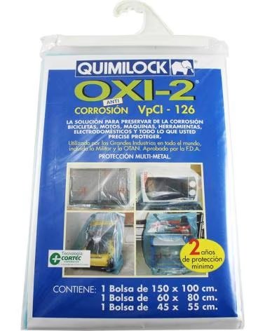 OXI-2 SISTEMA DI PROTEZIONE ANTICORROSIONE QUIMILOCK PER LO STOCCAGGIO MULTICOLOR