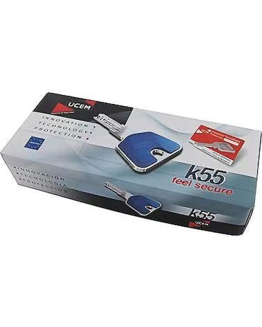 UCEM K55 LOCK CYLINDER WITH KEY SET MULTICOLOR