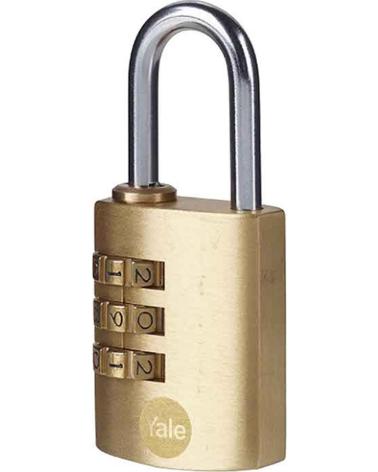 YALE CANDADO DE SEGURIDAD CON COMBINACIÓN NUMÉRICA MULTICOLOR