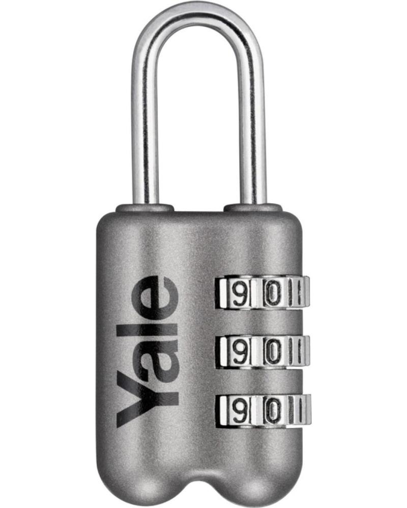 YALE CANDADO DE SEGURIDAD CON COMBINACIÓN NUMÉRICA MULTICOLOR