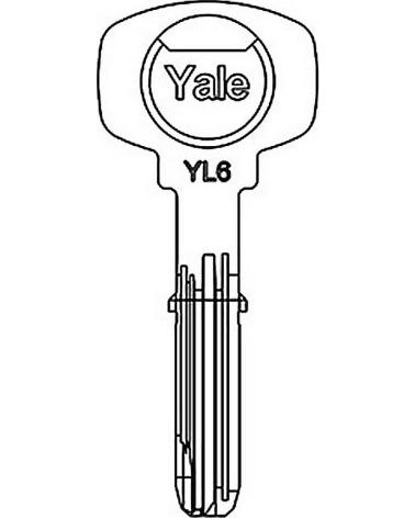 YALE CILINDRO DE SEGURIDAD CON LLAVES DE ALTA PRECISIÓN MULTICOLOR