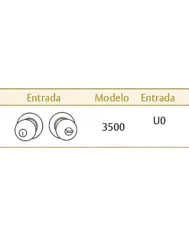 TESA FECHADURA DE MAÇANETA PARA PORTAS INTERIORES MULTICOLOR