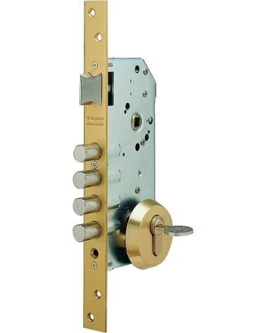 TESA CERRADURA DE SEGURIDAD CON CILINDRO MULTICOLOR