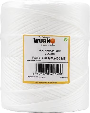 WURKO GOMITOLO DI SPAGO BIANCO MULTICOLOR