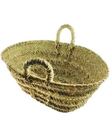 WURKO CESTO DA SPIAGGIA E GIARDINO IN FIBRE NATURALI MULTICOLOR
