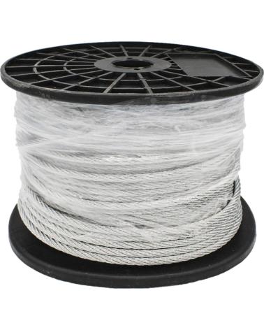 WURKO BOBINA DE CABLE DE ACERO GALVANIZADO MULTICOLOR