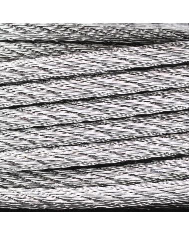 WURKO BOBINA DE CABLE DE ACERO GALVANIZADO MULTICOLOR