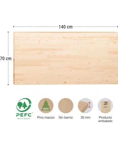 ASTIGARRAGA TAMPO DE MESA EM MADEIRA MACIÇA MULTICOLOR
