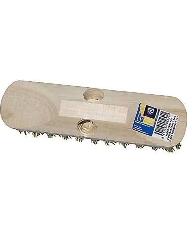 LEOPARDO REINIGUNGSBÜRSTE MIT HOLZSOCKEL UND HOCHFESTEN BORSTEN MULTICOLOR