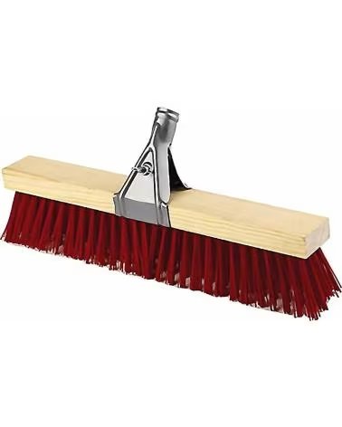 LEOPARDO CEPILLO INDUSTRIAL DE MADERA CON CERDAS ROJAS MULTICOLOR