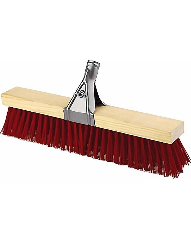 LEOPARDO CEPILLO INDUSTRIAL DE MADERA CON CERDAS ROJAS MULTICOLOR