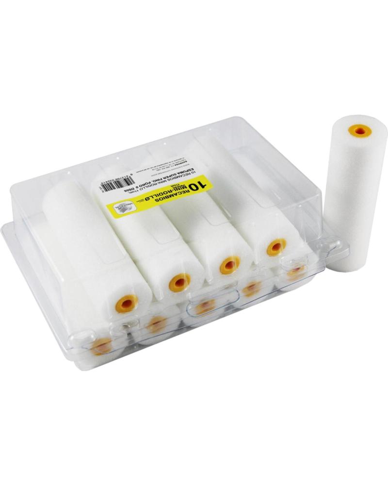 UNIVERSAL SET DE RODILLOS DE PINTURA PARA ACABADOS PROFESIONALES MULTICOLOR