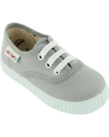 girl and boy Trainers VICTORIA ZAPATILLA INGLESA ZINC