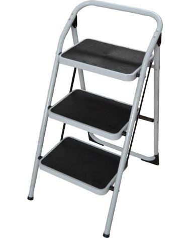 WURKO ESCALERA PLEGABLE DE 3 PELDAÑOS MULTICOLOR