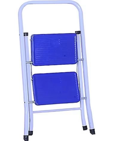 WURKO ESCADA DOBRÁVEL DE 2 DEGRAUS MULTICOLOR