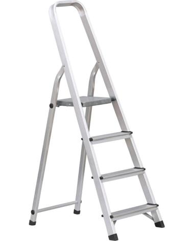 KORMAX ESCALERA PLEGABLE DE ALUMINIO 4 PELDAÑOS MULTICOLOR