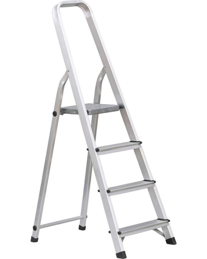 KORMAX ESCALERA PLEGABLE DE ALUMINIO 4 PELDAÑOS MULTICOLOR