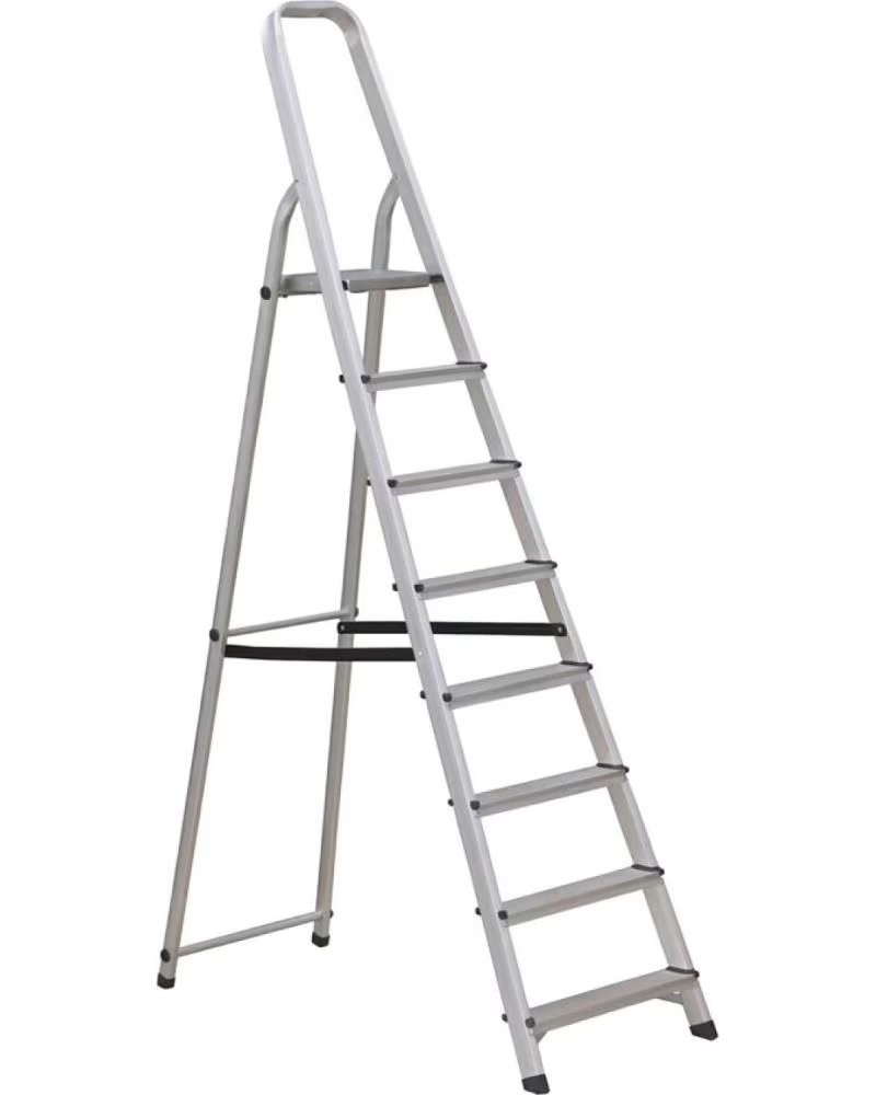 KORMAX ESCALERA DE TIJERA DE ALUMINIO REFORZADA MULTICOLOR
