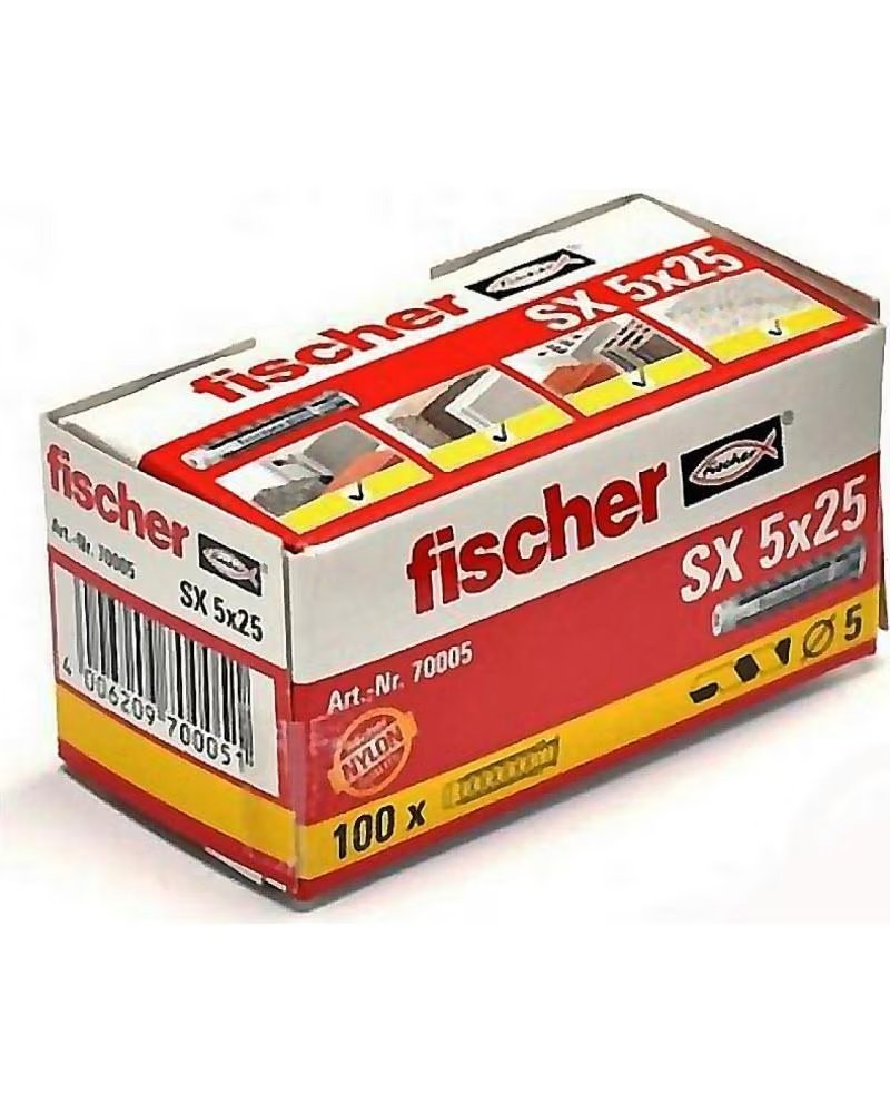 FISCHER SPREIZDÜBEL SX MULTICOLOR
