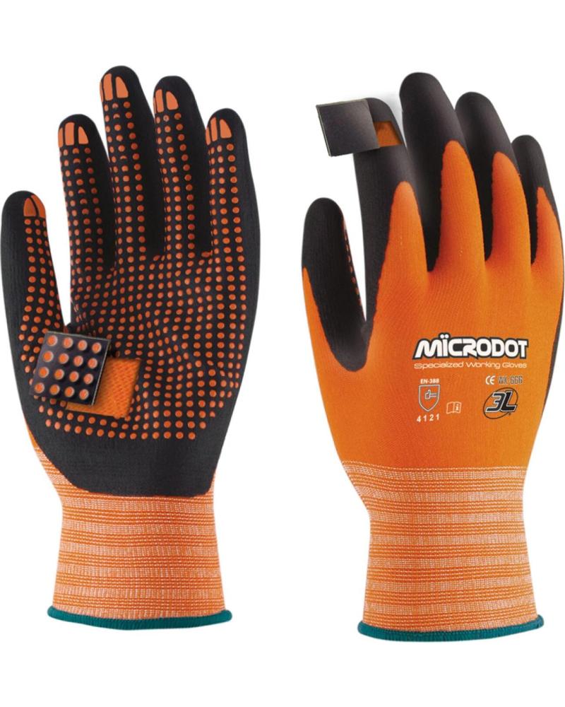 3L GUANTES DE PROTECCIÓN Y SEÑALIZACIÓN MICRODOT MULTICOLOR