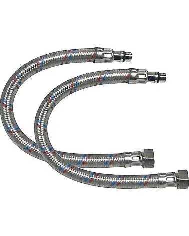 CIS SET AUS FLEXIBLEN SCHLÄUCHEN FÜR SANITÄR UND GAS MULTICOLOR