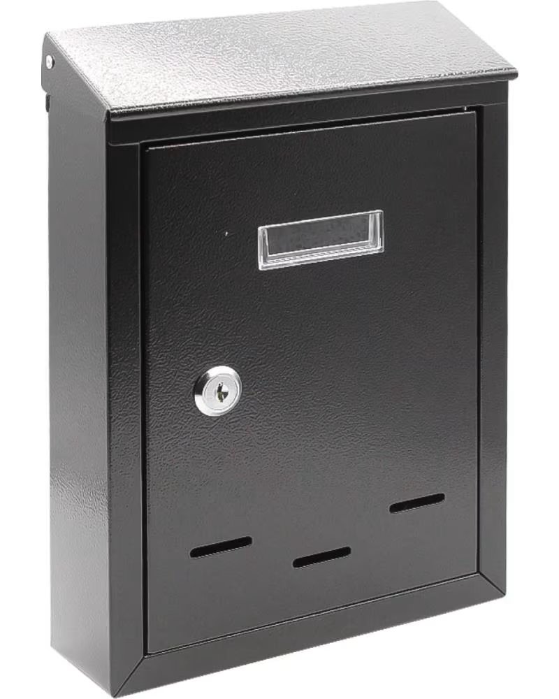 WURKO WALL-MOUNTED METAL MAILBOX WITH LOCK MULTICOLOR