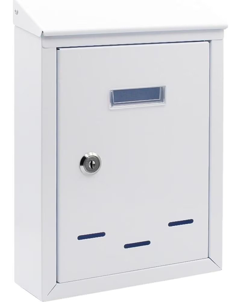 WURKO METALL-BRIEFKASTEN FÜR DEN AUSSENBEREICH MULTICOLOR