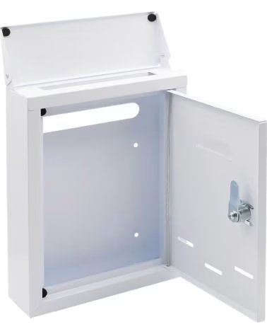 WURKO METALL-BRIEFKASTEN FÜR DEN AUSSENBEREICH MULTICOLOR