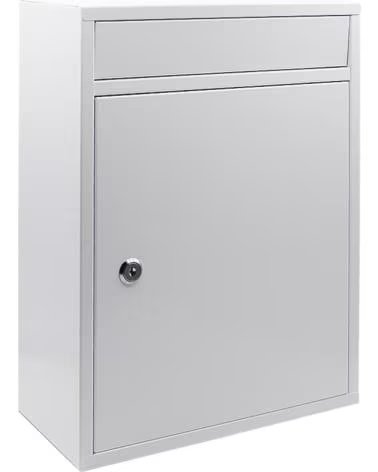 WURKO METAL MAILBOX WITH LOCK MULTICOLOR