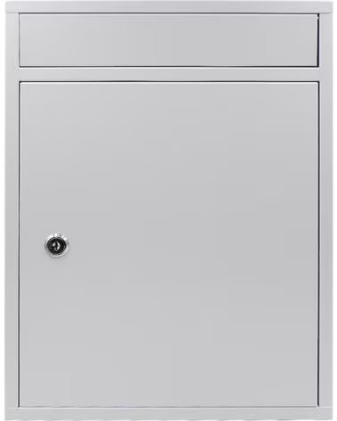 WURKO METAL MAILBOX WITH LOCK MULTICOLOR