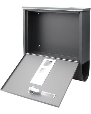 WURKO BOÎTE AUX LETTRES EN MÉTAL AVEC SERRURE MULTICOLOR