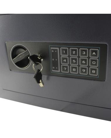 WURKO CAJA FUERTE DE SEGURIDAD CON TECLADO ELECTRÓNICO MULTICOLOR
