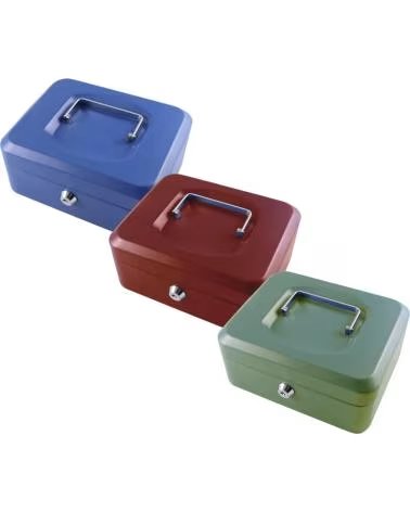 WURKO COFRE DE SEGURANÇA METÁLICO COM BANDEJA REMOVÍVEL MULTICOLOR