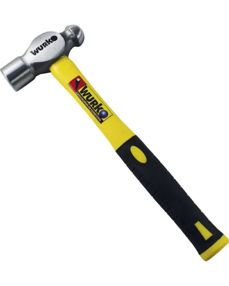WURKO MARTELO DE BOLA COM CABO ERGONÓMICO MULTICOLOR