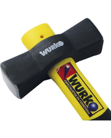 WURKO MARTILLO MANGO ERGONÓMICO ANTIDESLIZANTE MULTICOLOR