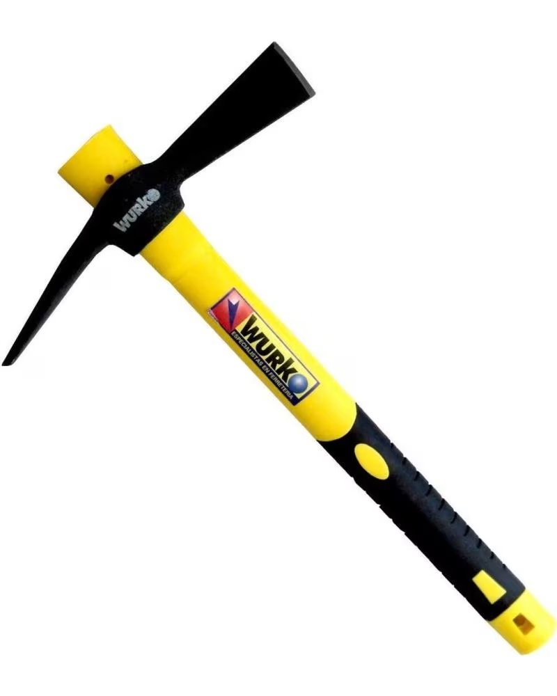 WURKO PICCONE A MANO CON IMPUGNATURA ERGONOMICA MULTICOLOR