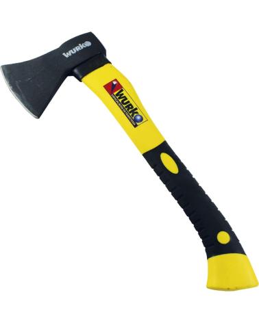 WURKO HACHA DE MANO CON MANGO ERGONÓMICO BICOLOR MULTICOLOR
