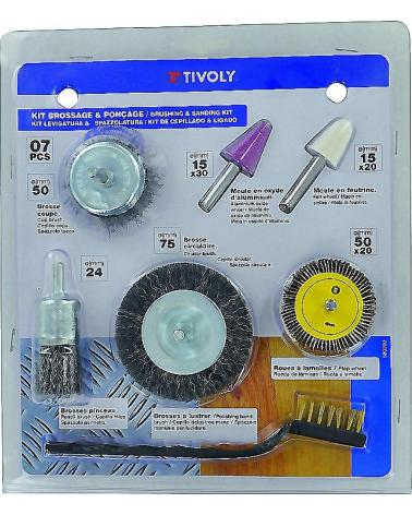 TIVOLY SET DE ACCESORIOS DE HERRAMIENTAS MANUALES MULTICOLOR