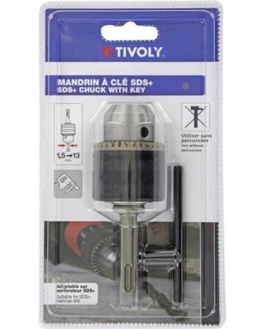 TIVOLY MANDRIL DE LLAVE PARA HERRAMIENTA ELÉCTRICA MULTICOLOR